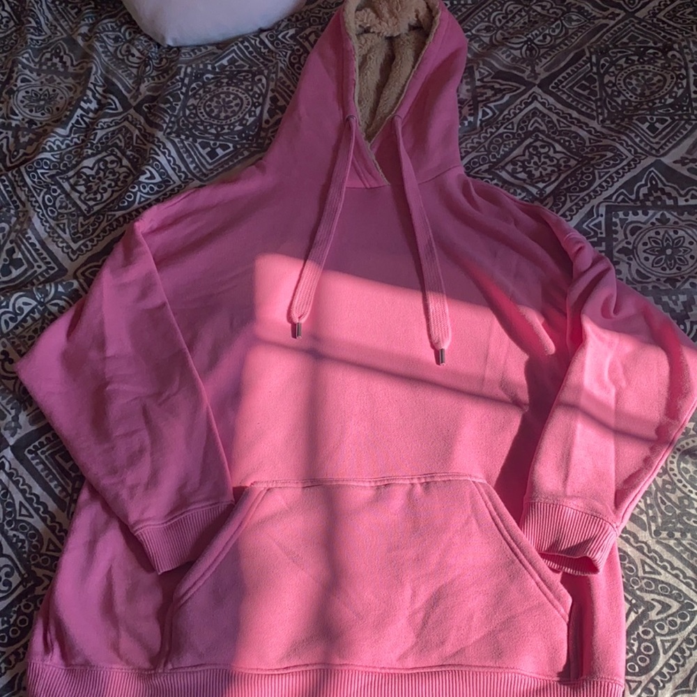 Aerie oversized Sweatshirt, Medium, Pink